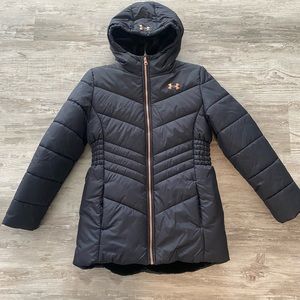 Under Armour Girls Willow Puffer Coat. YXL